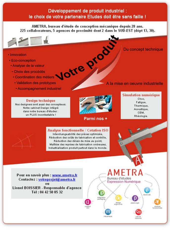 exemple d'emaling pour AMETRA
