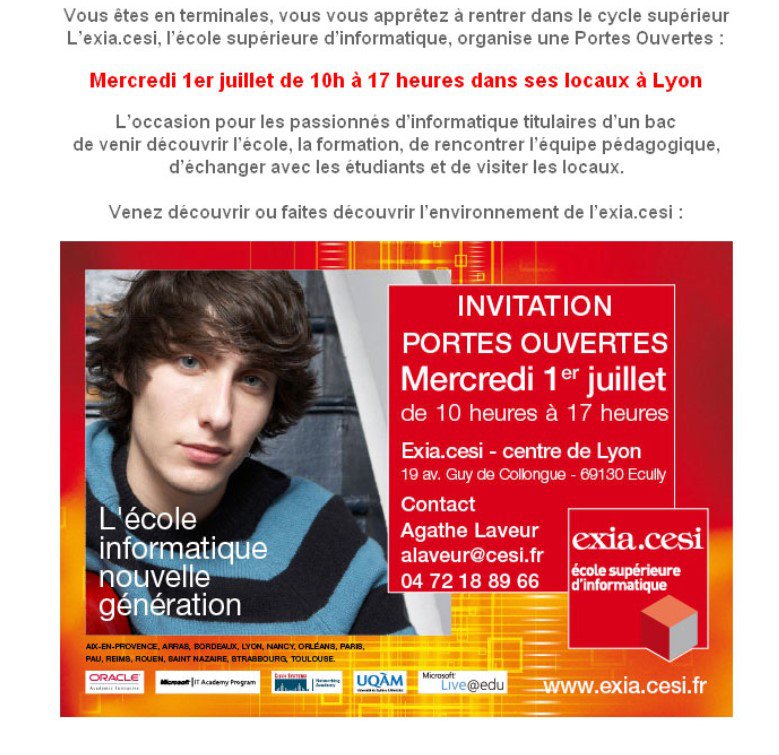 CESI exemple d'action
