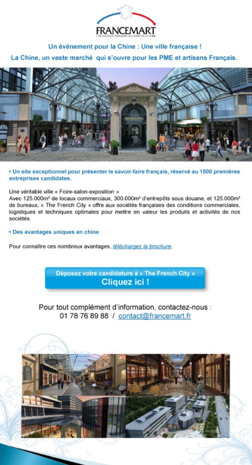 Emailing pour France Smart