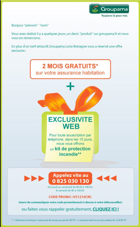 emailing GROUPAMA