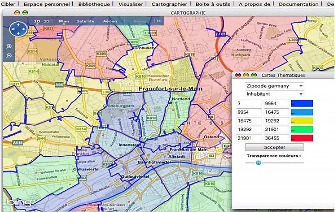 Fond cartographique allemagne